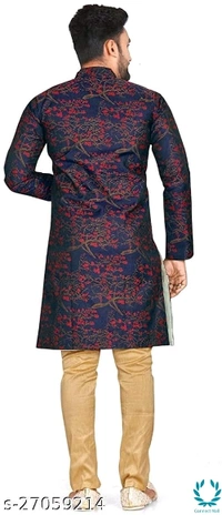 Urbane Mens Kurta Sets  - S, Top Fabric:Jacquard, Bottom Fabric: Cotton, Straigth Pajama, MultiPack :1
